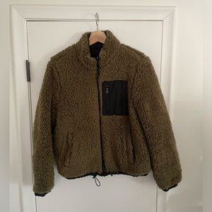 Cozy Roolee reversible Sherpa jacket